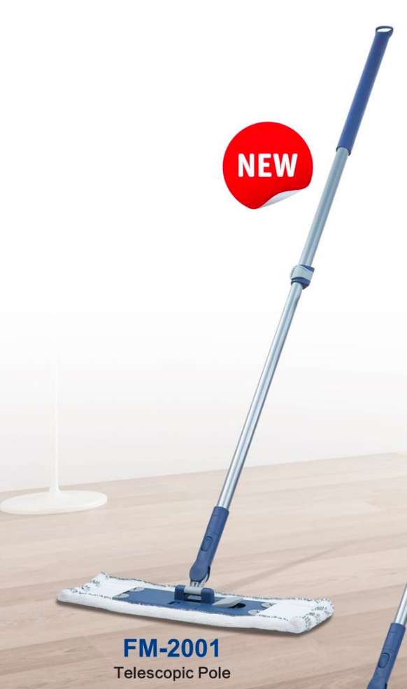 FM-2001 Folding-plate flat mop